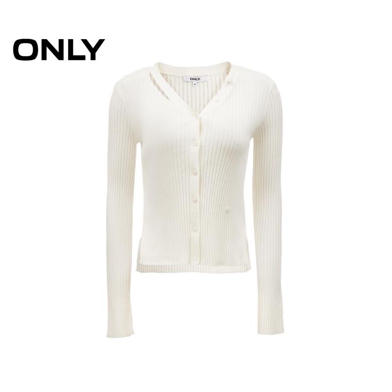 ONLY Women's V-Neck Slim-Fit Knit Sweater