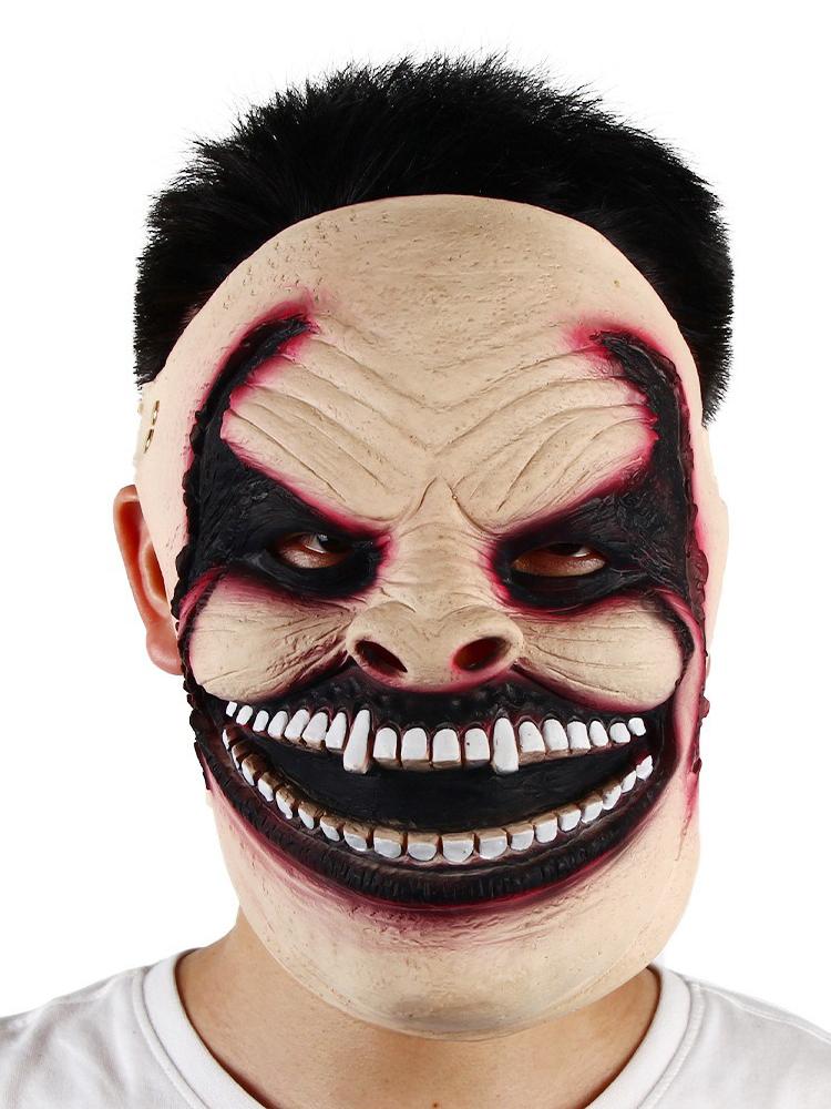Scary Terrifier 3 Cosplay Mask Halloween Clown Latex Adult Bloody Terrifier Mask Headgear Party Costume Props Adult One Size