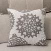 Nordic Minimalist Geometric Embroidered Pillow Cover for Sofa, Office, or Bedroom.
