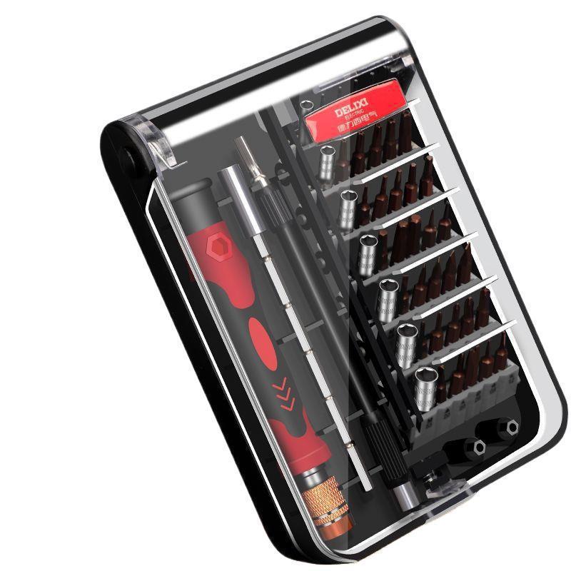 Delixi Electric Multifunctional Screwdriver Set for Household and Electronics Repair