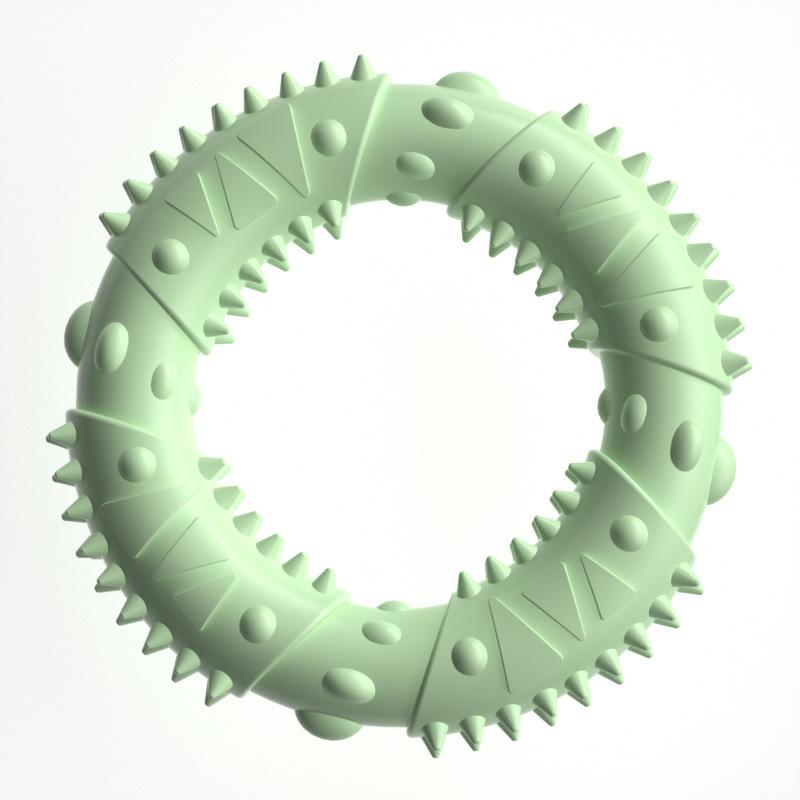 

Pet Toys, Dog Toys, Hedgehog, Biting Rings, Gnawing Teeth, Biting Rubber Sticks, Self-indulgence TPR Set Medium зелёный