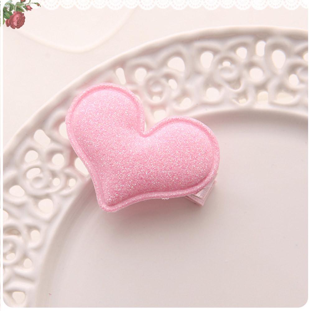 Baby Kids Girls Children Shiny Princess Sequins Star Heart Butterfly Hair Clip