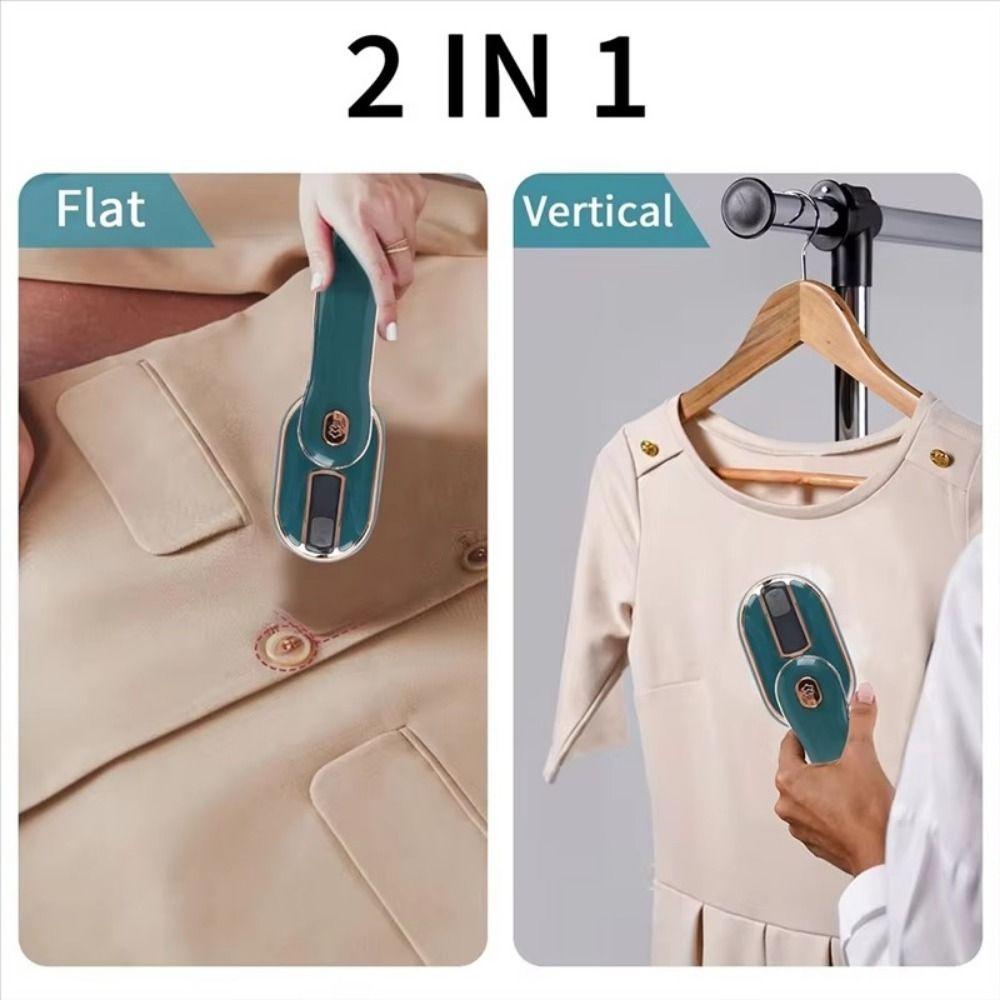 Handheld Steam Electric Iron Foldable Compact Wrinkle Remover Garment Steamer  Business Trip