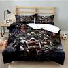 3PCS Game Creed Bedding Set Printed Duvet Cover Closure Includes 1 Duvet Cover & 2 Pillowcases for All Seasons Bedroom Decor
