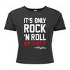 Womens/Ladies ItÂ´s Only Rock N Roll The Rolling Stones Crop Top