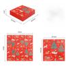 20pcs/Pac 33*33cm 2-Ply Disposable Party Napkin Christmas Pattern