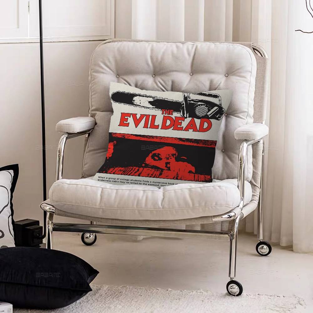 Skräck Evil Dead Film Personlig Kudde Dammskydd Sovrum Barn Fest Dekoration Kuddfodral Födelsedag Barn Gåva
