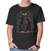Unisex Crew Neck T-Shirt Painting Of The Bounty Hunter Graphic Short Sleeve Casual Tee