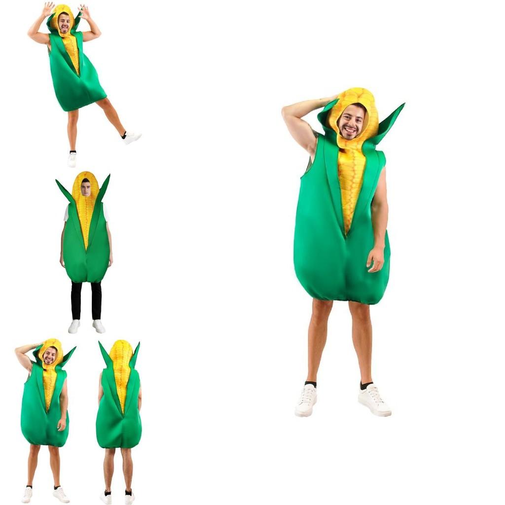 Halloween Maiskolben Charakter Kostüm Aus Polyesterstoff Für Cosplay Und Themenveranstaltungen