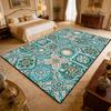 Bohemian Ethnic Patchwork Bedroom Carpet Decoration Home Washable Non-slip Dining Room Mandala Rug Large Area Softy Parlor Mat