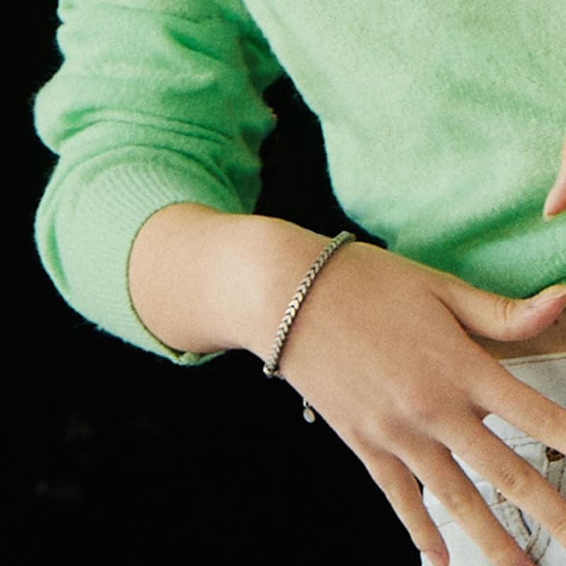 Pepe Zoo [Forte] Squalo Vintage Silver Bracelet