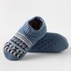 Stripe Winter Floor Ankle Shoes Non-slip Coral Fleece Socks Breathable Thicken Warm Socks  Home
