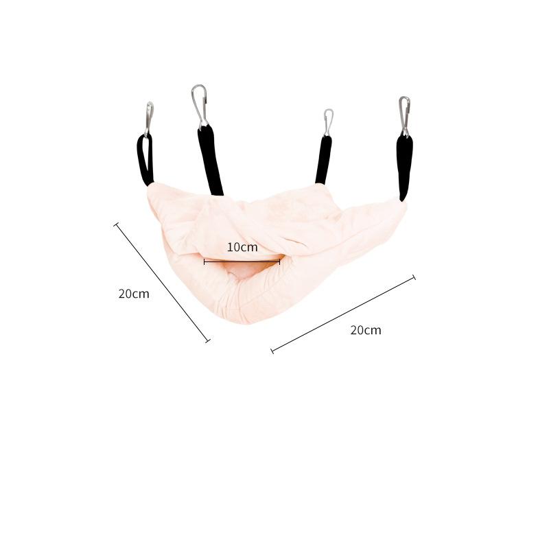Haustier Vogel Papagei Hängbare Käfige Warme Hängematte Hütte Zelt Warm Langlebig Verschleißfest Hängende Höhle Schlaf Brüten Käfig Dekoration