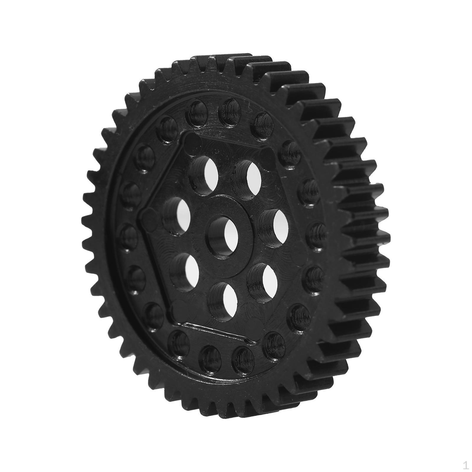 

45T Drive Gear RC Деталі, запасні, легко встановлювані M0.8 Стабільний двигун, загартована сталь для