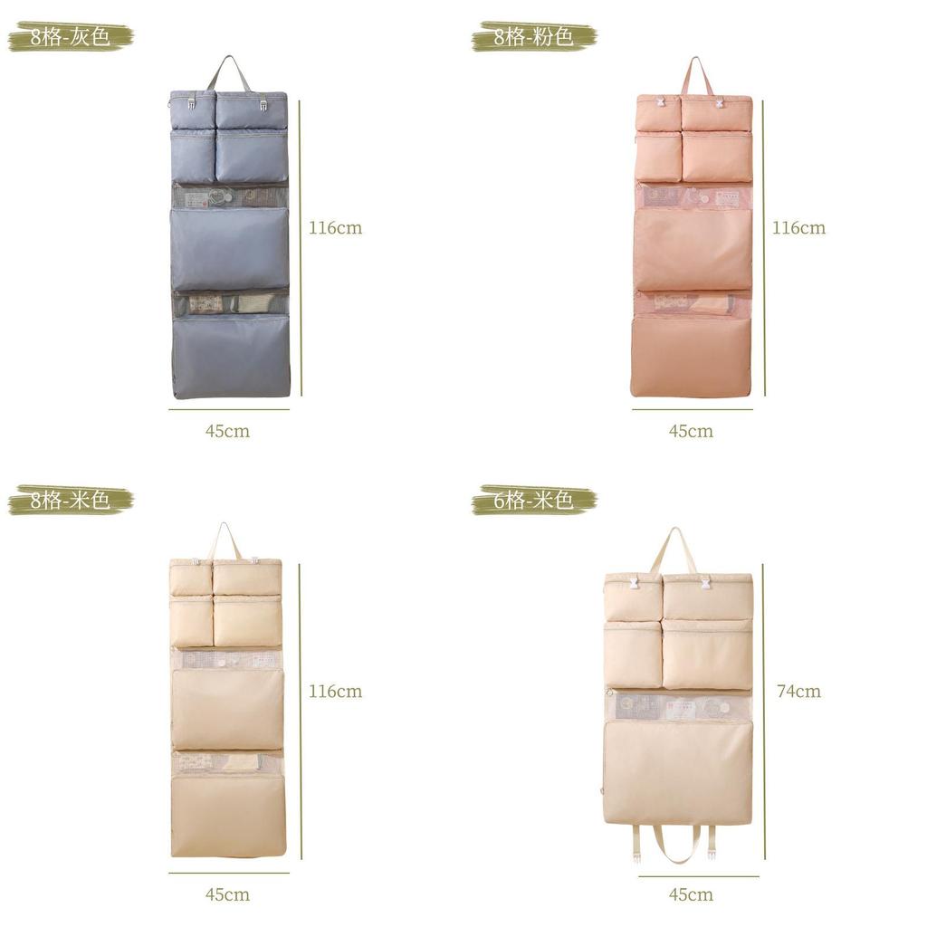 Portable Travel Storage Bag With Multiple Compartments For Clothing And Accessories