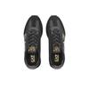 Emporio Armani EA7 Leather Logo Detail Round Toe Lace-Up Low-Top Casual Shoes Unisex casual shoes Black 7X000541AF18609MZ177