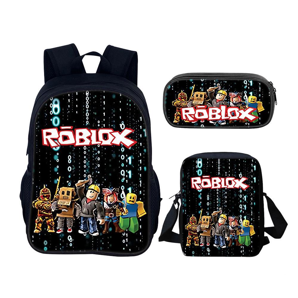 Roblox Anime Dreiteiliges Set für Jungen, Mädchen und Grundschüler (Auf Lager)