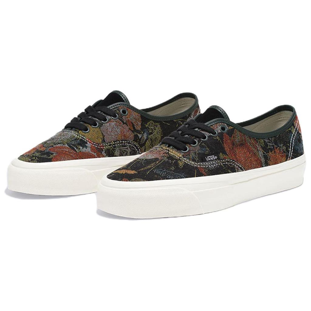 Vans Premium Authentic 44 Jacquard Floral Pack Unisex Sneakers Black Floral-Black VN0007QZNX0