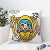 Luce Vatikan Maskottchen Kissenbezug Polyester Kissenhülle Katholische Kirche Dekokissenhülle Bett Drop Shipping 45*45cm