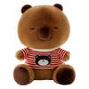 Sweater Capybara Plush Toy Kapibara Doll Children'S Birthday Gift Sleeping Pillow Doll