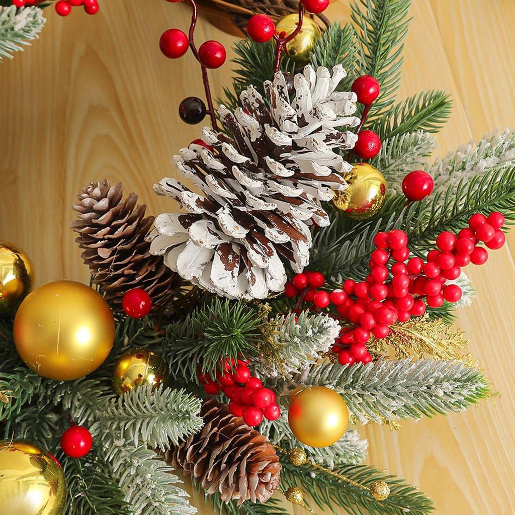 Christmas Wreath Wall Garland Decor Christmas Winter Wreaths For Indoor For Indoor Outdoor Wall Window Porch Garage House