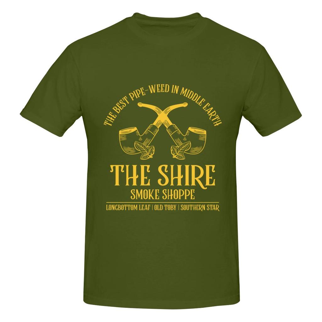 The Shire Smoke Shoppe Breathable Tshirt Artistic Commuting Antipilling Basic Tee