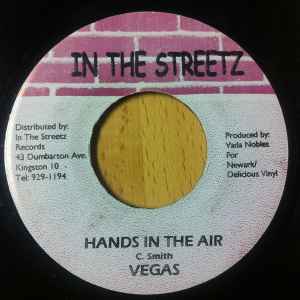 7inch Record MR. VEGAS - Hands In The Air NONE In The Streetz  2003 Jamaica Reggae, Ska & Dub Used