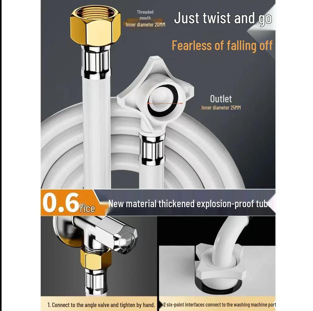 PVC Automatic Washing Machine Inlet Hose