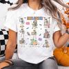 Halloween Inclusion Neurodiversity Tshirt Neurodivergent Autism Men Women Cotton Tops Special Education Skeleton Graphic Tees