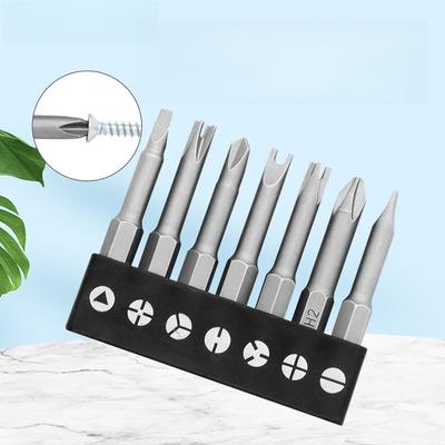Special-shaped Batch Head Set Tail Hexagon-to-edge 6.35mm Handle Diameter Interface, Home Appliance Maintenance Electric Drill Screwdriver Accessories