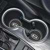 2026 Hot Car Sticker Car Diamond Rubber Non-slip Mat Water Cup Slot Pad Car Coaster For KIA Ceed Sportage Rio 3 Proceed K5 Sedon