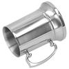 Stainless Steel Mug Silver with Handle for Bar Hotel Supplies Cocktail Glass Goblet Cups560ml