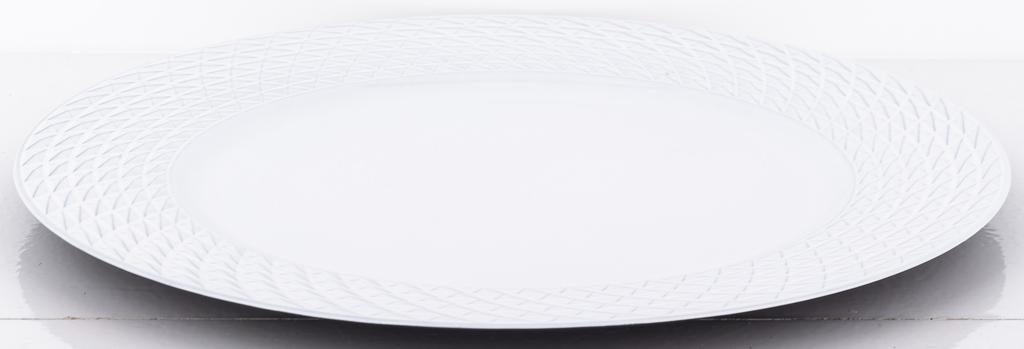White Underplate 33cm