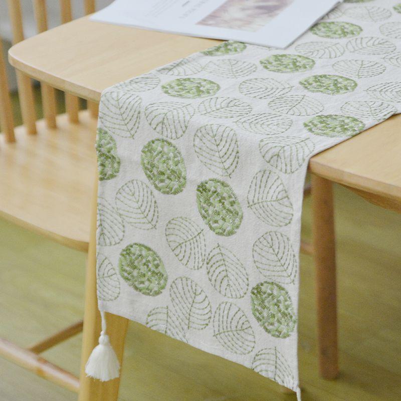 

Cotton Linen Table Runner Log Style TV Cabinet Long Tablecloth Chest of Drawers Cover Cloth Tea Mat Linen Tea Table Mat Fabric Tea Table Mat FLAX 30*120cm