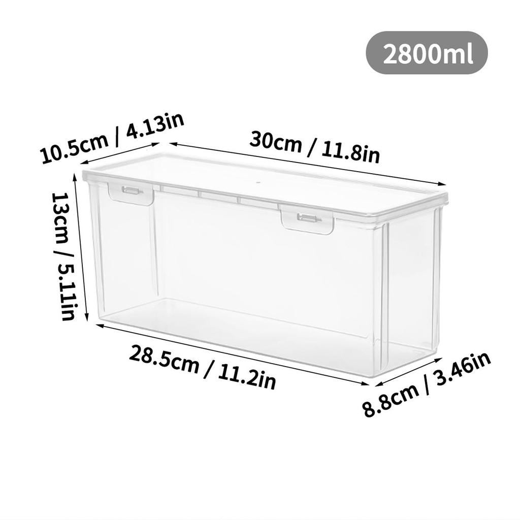 Home Office Supplies Storage Box Multifunctional Desktop Large Capacity A4 Paper Transparent Plastic Organizer Box