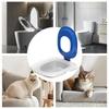 Cat Litter Toilet Trainer Toilet Cat Use Trainer Cat Potty Trainer Kit Reusable Toilet Litter Box Trainer For Hygienic Pet