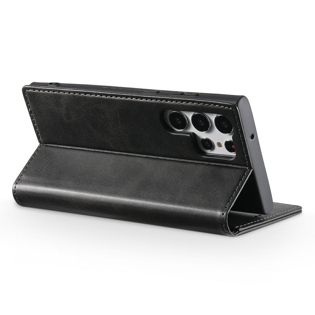 SUTENI Pentru Husă Samsung Galaxy S25 Ultra Piele PU Portofel Stand Închidere Magnetică Husă Telefon