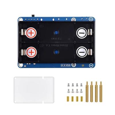 Multi Battery Circuits Stable 5V USB Output Power Supply UPS HAT for Raspberry 3/3B+/4B Board with Battery Indicator