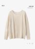 Women's 100% Cashmere Loose Fit Base Layer Top for Autumn/Winter