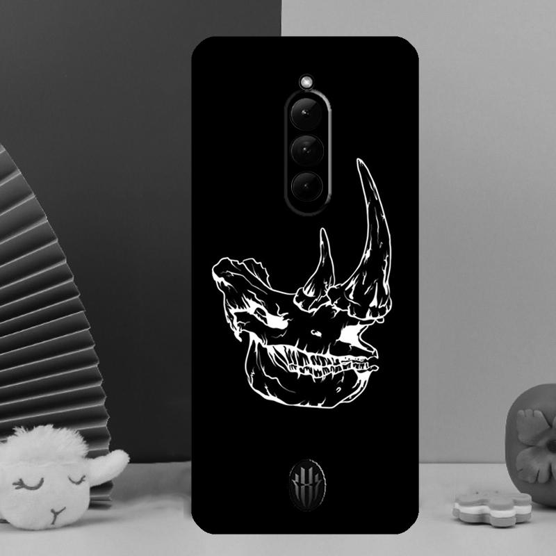 

Mudhorn Rhino Skull Case For Nubia Red Magic 10 Pro Plus 6 7 Pro 6S 7S 5G 6R RedMagic 9S 8S 8 9 Pro Plus Cover Red Magic 6s Pro