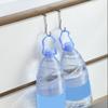 304 Stainless Steel Free Punching Hook Double S-shape Hook Kitchen Bathroom Cabinet Door Back Type Coat Towel Storage Hanger