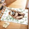 Sloth In The Jungle Square Rugs Are a Great Choice for Living Rooms, Bedrooms, Home Décor, and As Gifts.