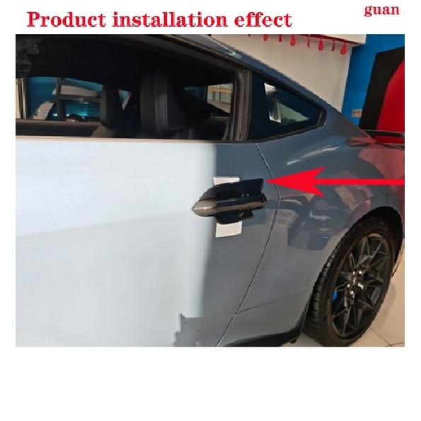 Car handle edge decorative panel For Ford Mustang GT 2024-2025