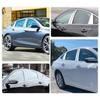 Chrome 6pcs/set Car Pillar Posts Door Window Trim Cover for Chevrolet Malibu 2016 2017 2018 2019 2020 2021 BC Column Sticker