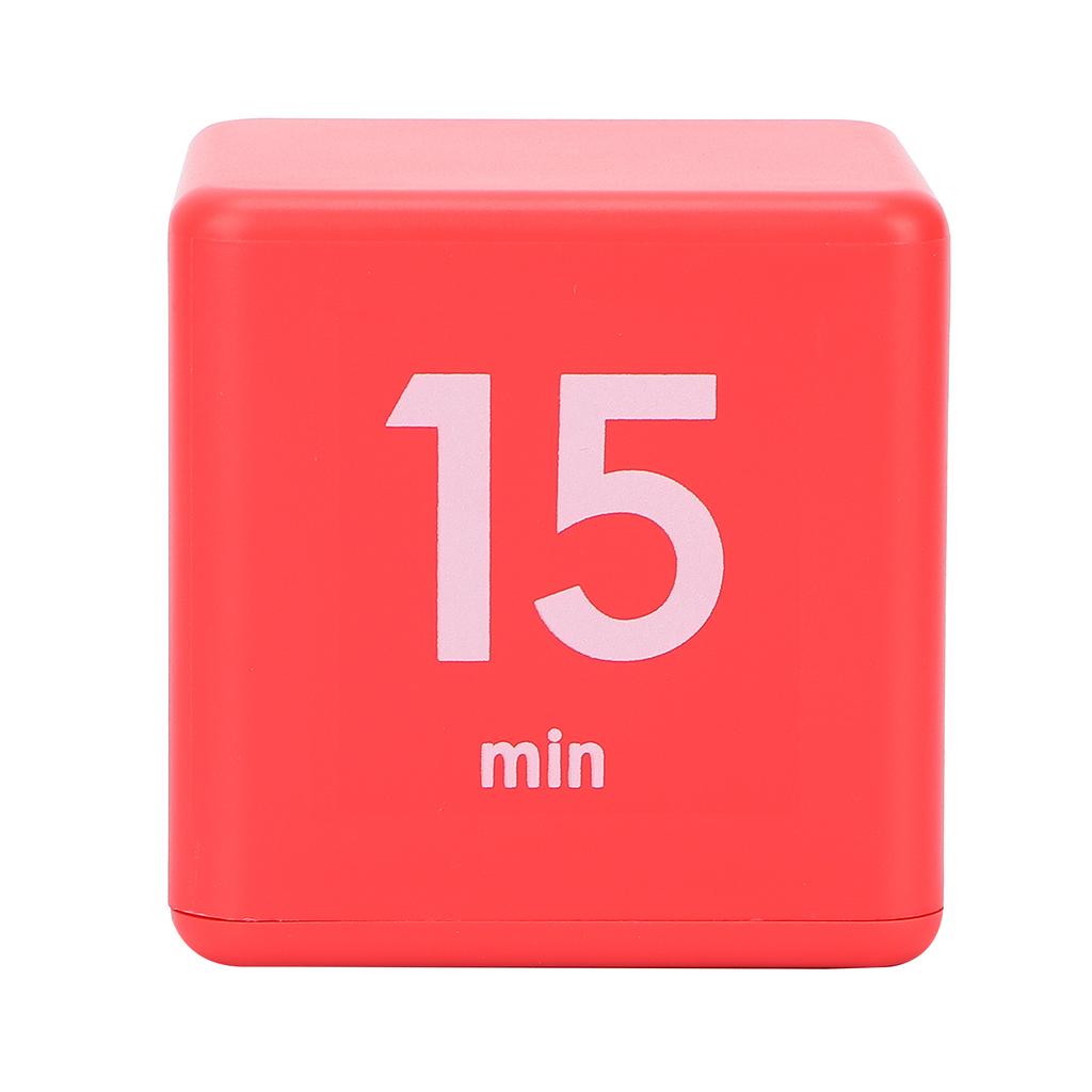 Plastic Cube Timer Gravity Sensor Flip Timer Workout Countdown Timer for Time Management
