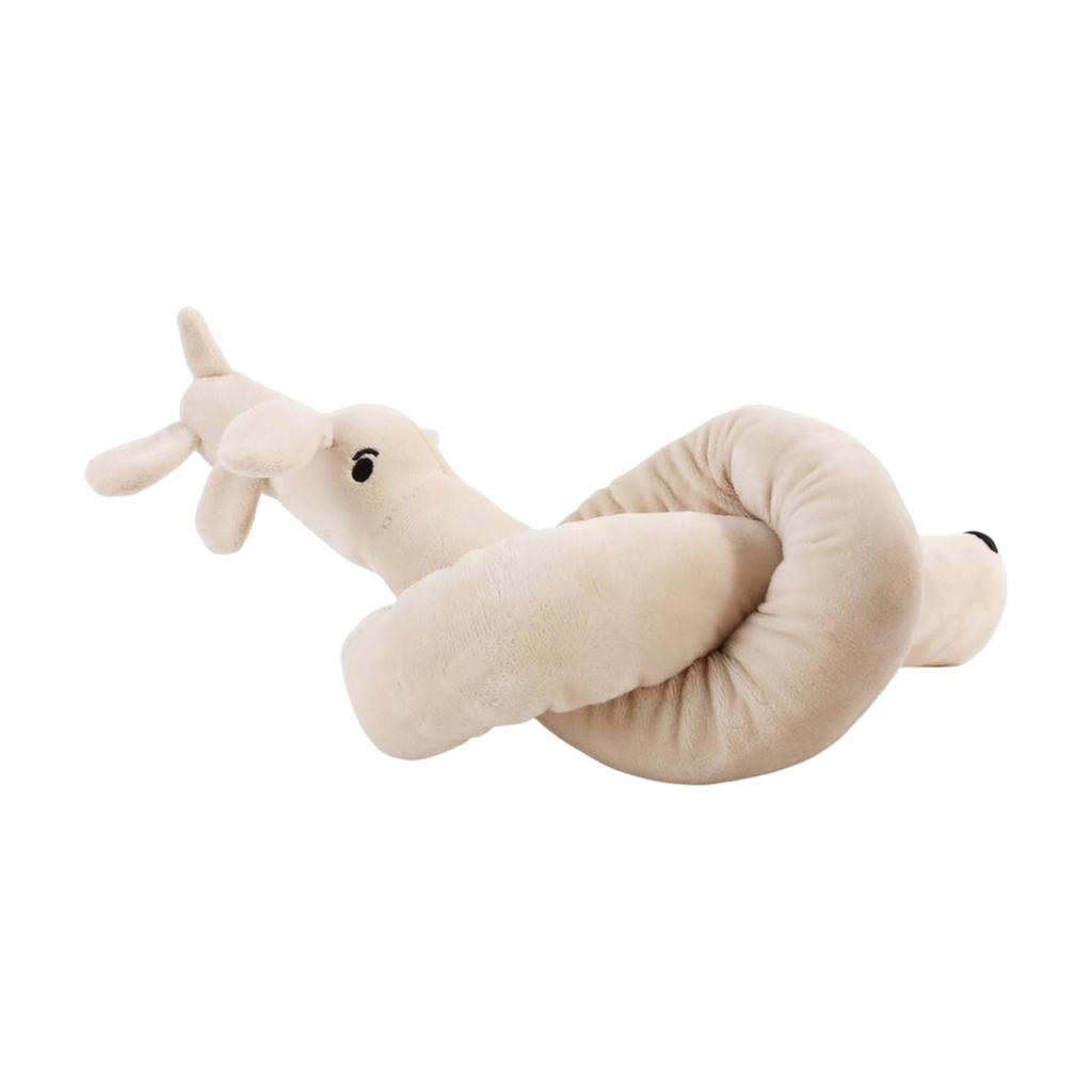 Long Soft Stuffed Dog Toy with Squeaker Squeaky Squeakers Cuddly