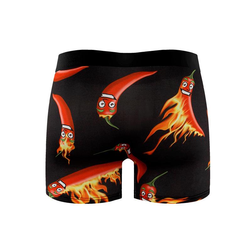 2025 Trendy Men s Boxer Briefs: Soft, Comfortable, Digital Print Underwear XXL (EU)