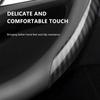 PU Leather Carbon Fiber Car Steering Wheel Cover Emblem Car Accessories For BMW 50th Kith M X1 X2 X3 X4 X5 X6 X7 E46 E90 E60 F10