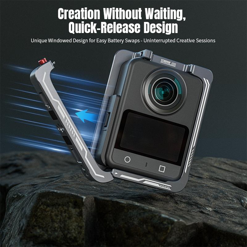 Panoramic Camera Rabbit Cage Secure Protection Frame Anti-Fall Cover for DJl OSMO 360 Sports Camera Accessories