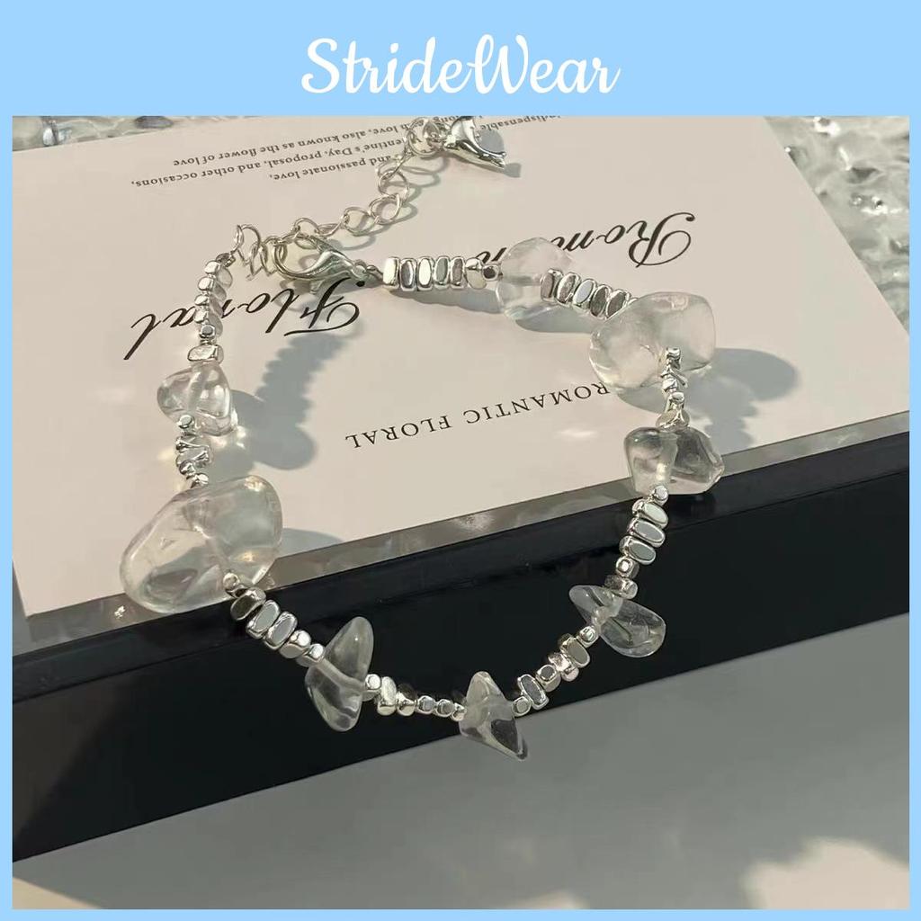 Crystal Premium Glass Shard Bracelet For Women Unisex Fashion Geometric